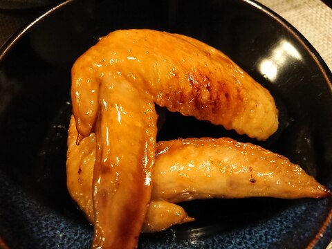 鶏手羽先の照り焼き